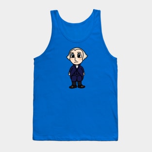 Chibi President George Washington (Small Print) Tank Top